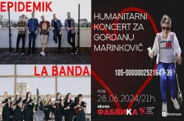 Humanitarni koncert za Gordanu Marinković 28. juna u Fabrici