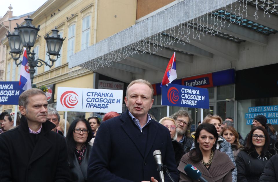 FOTO, VIDEO: Đilas u Novom Sadu: SNS ima još pet meseci