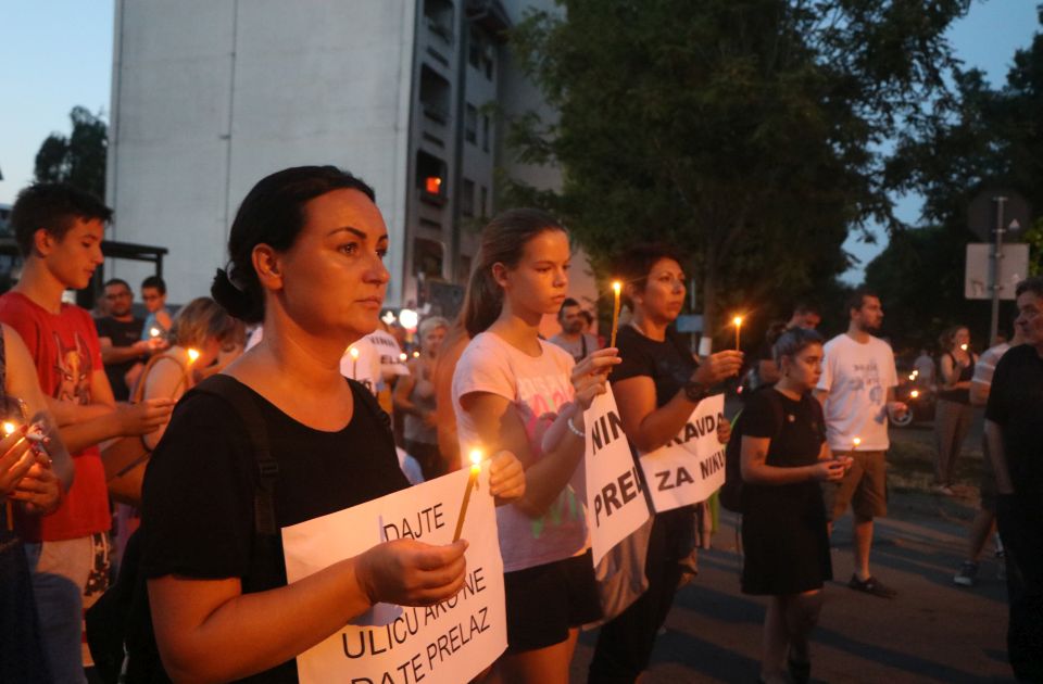 Večeras novi protest "Pravda za Ninu" u Petrovaradinu, traže da se pritvori osumnjičeni 