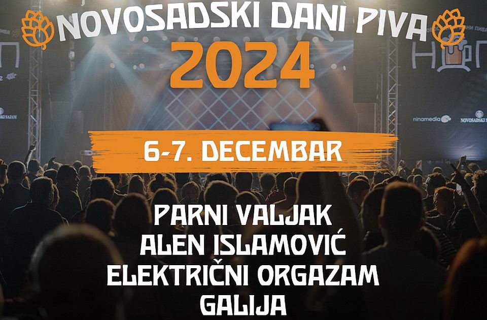 Novosadski dani piva 6. i 7. decembra na Sajmu, važiće prethodno kupljene karte, pogledajte program