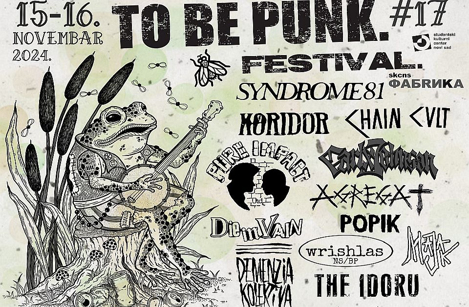 Festival "To Be Punk" u petak i subotu u Fabrici